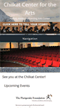 Mobile Screenshot of chilkatcenter.org